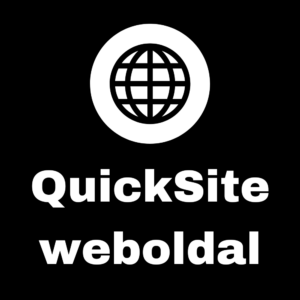 QuickSite weboldal